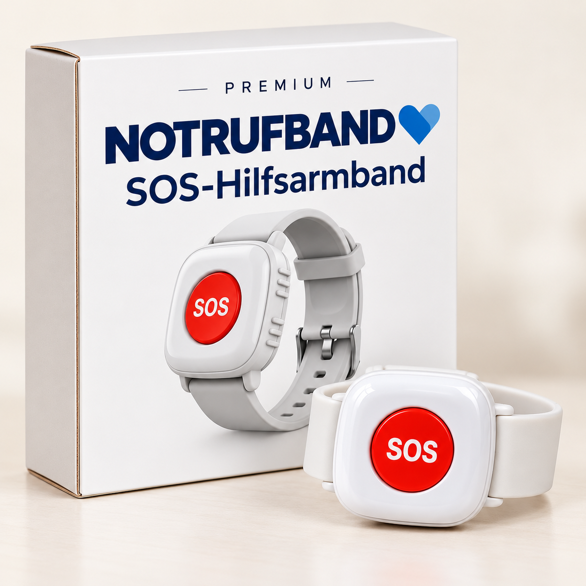 NotrufBand Premium™ SOS-Hilfsarmband